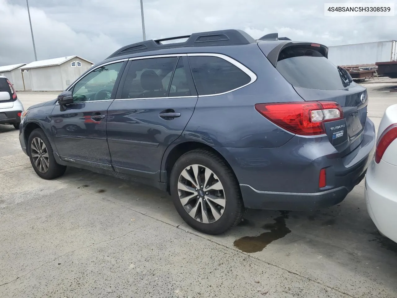 2017 Subaru Outback 2.5I Limited VIN: 4S4BSANC5H3308539 Lot: 74091884