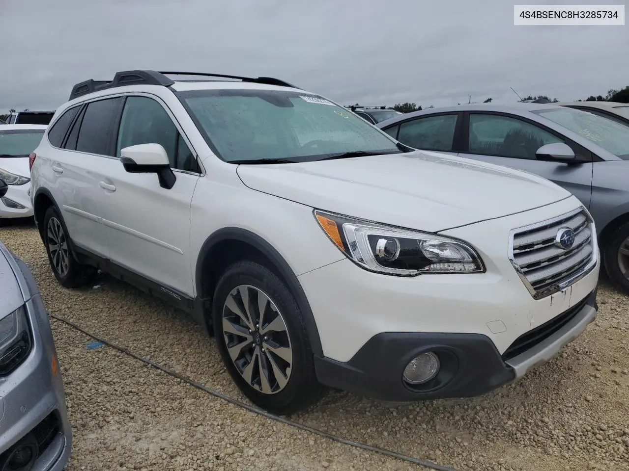 2017 Subaru Outback 3.6R Limited VIN: 4S4BSENC8H3285734 Lot: 74236274