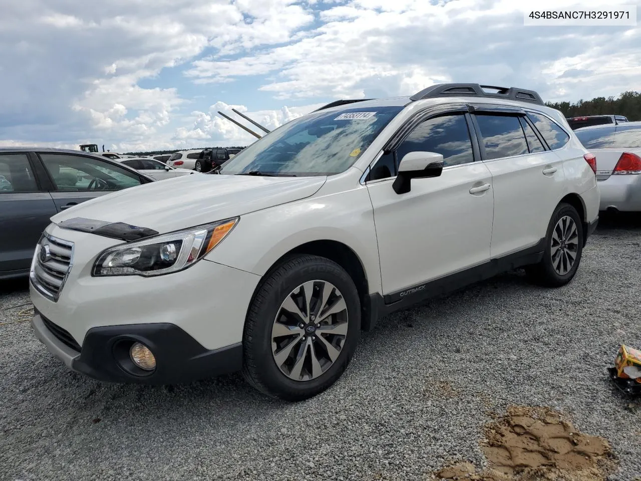 2017 Subaru Outback 2.5I Limited VIN: 4S4BSANC7H3291971 Lot: 74353114