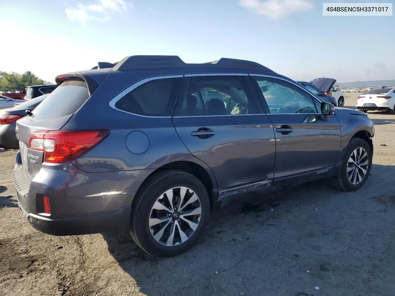 2017 Subaru Outback 3.6R Limited VIN: 4S4BSENC5H3371017 Lot: 74857814