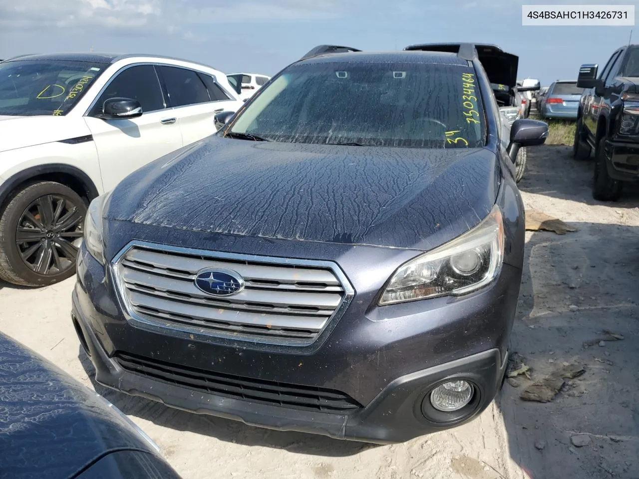 2017 Subaru Outback 2.5I Premium VIN: 4S4BSAHC1H3426731 Lot: 75034464