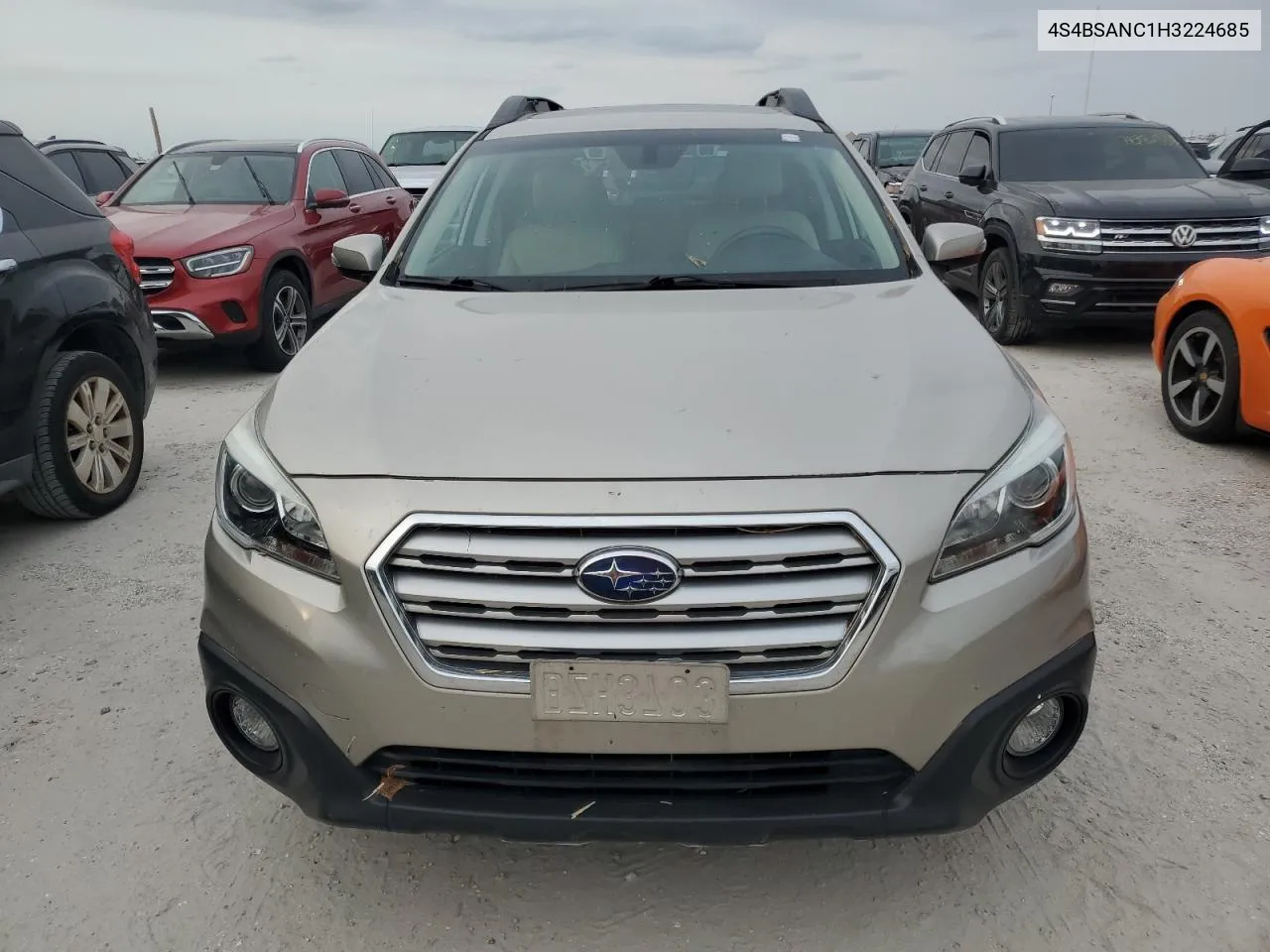 4S4BSANC1H3224685 2017 Subaru Outback 2.5I Limited