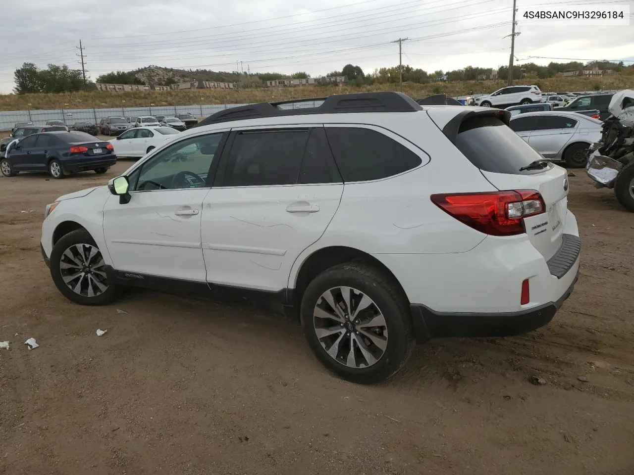 2017 Subaru Outback 2.5I Limited VIN: 4S4BSANC9H3296184 Lot: 75229744