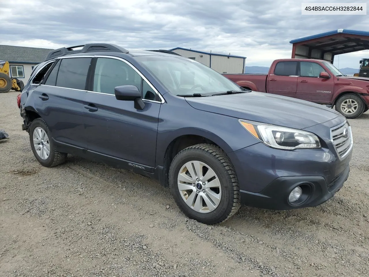 2017 Subaru Outback 2.5I Premium VIN: 4S4BSACC6H3282844 Lot: 76390664