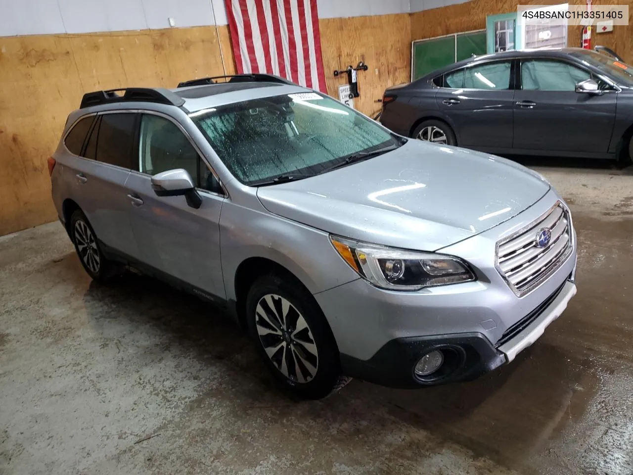 2017 Subaru Outback 2.5I Limited VIN: 4S4BSANC1H3351405 Lot: 76605374