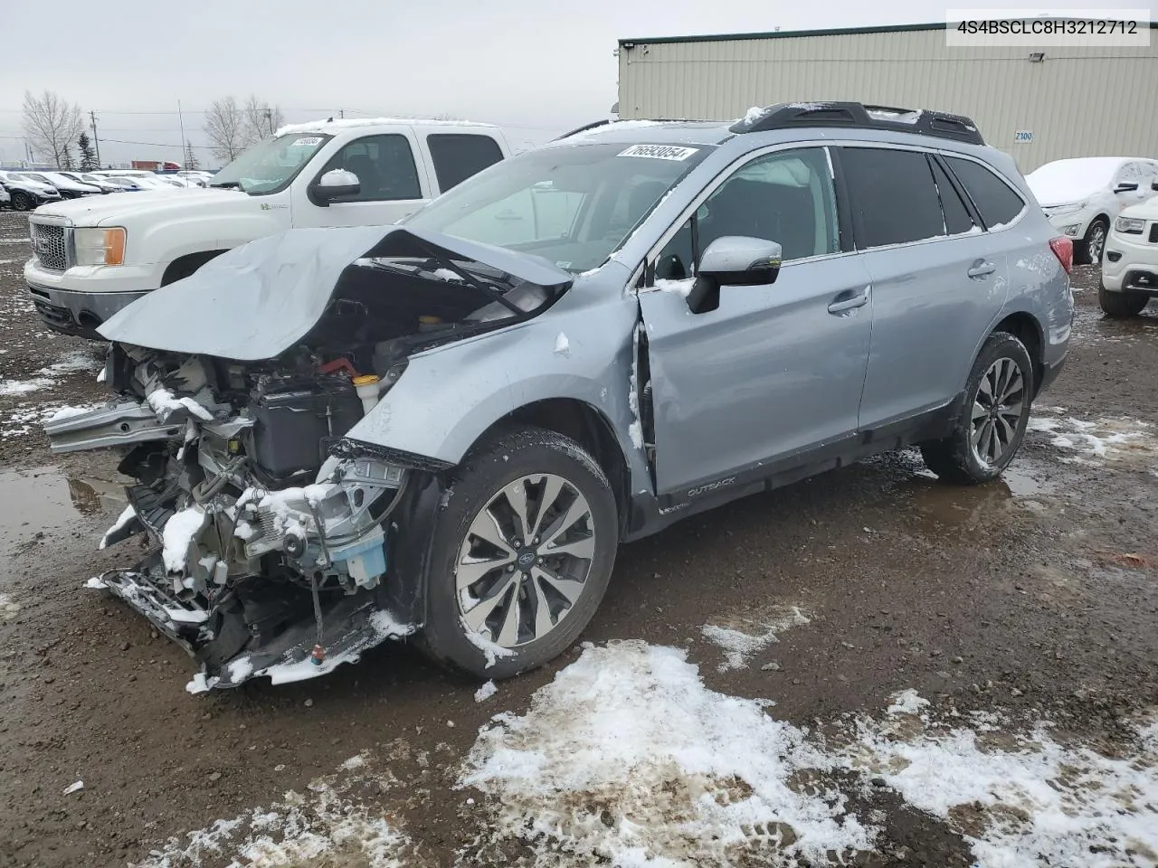 2017 Subaru Outback 2.5I Limited VIN: 4S4BSCLC8H3212712 Lot: 76693054