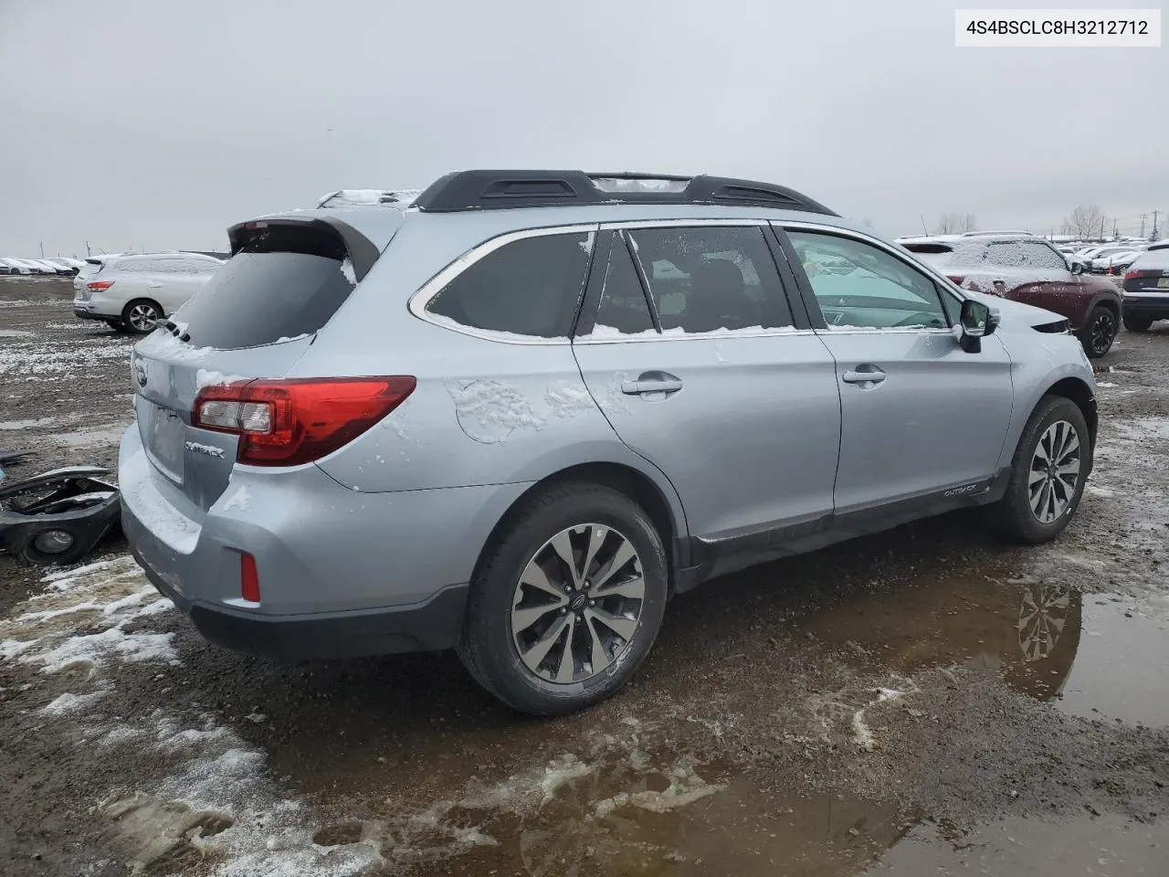 2017 Subaru Outback 2.5I Limited VIN: 4S4BSCLC8H3212712 Lot: 76693054