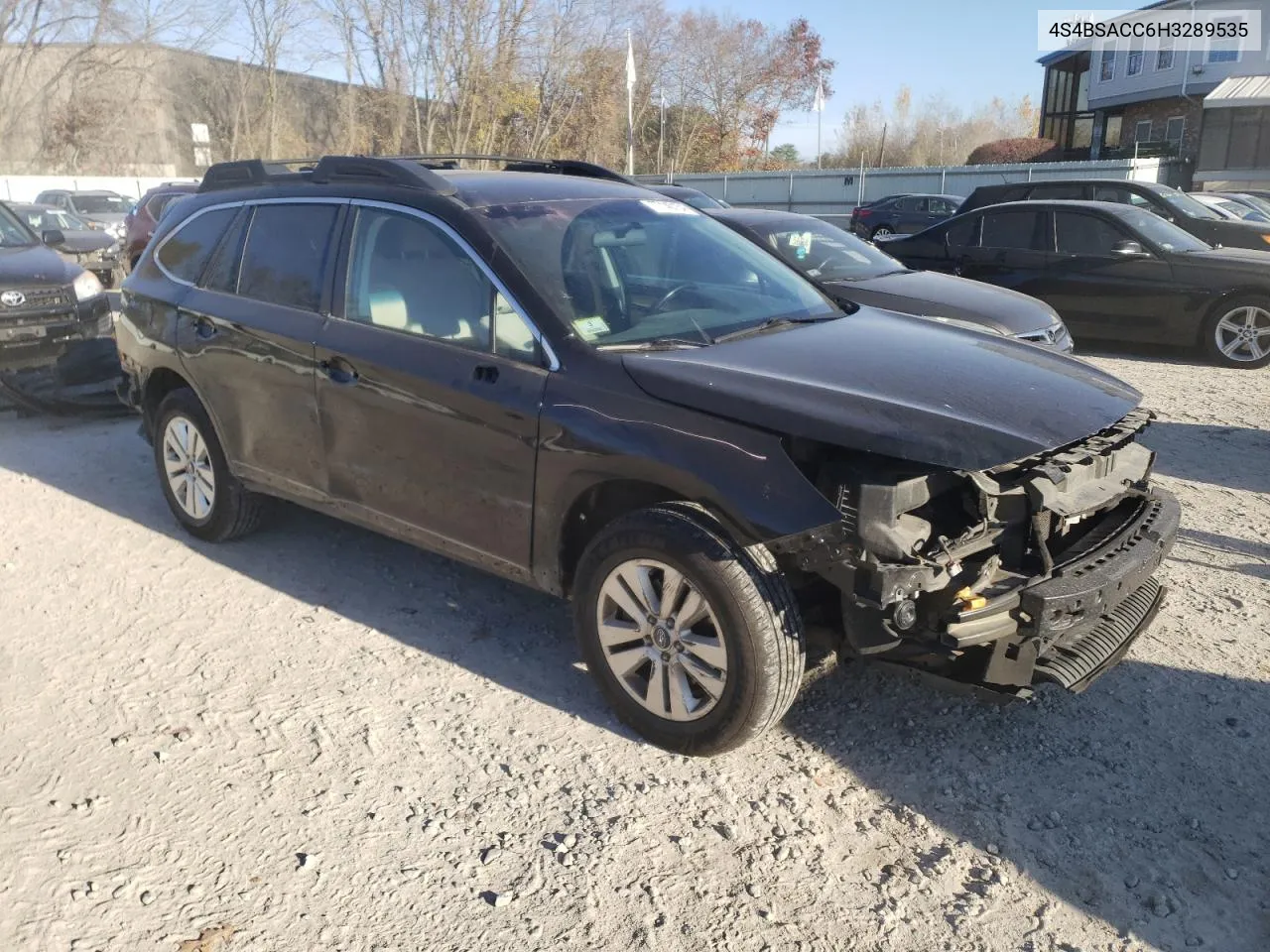 2017 Subaru Outback 2.5I Premium VIN: 4S4BSACC6H3289535 Lot: 77140154