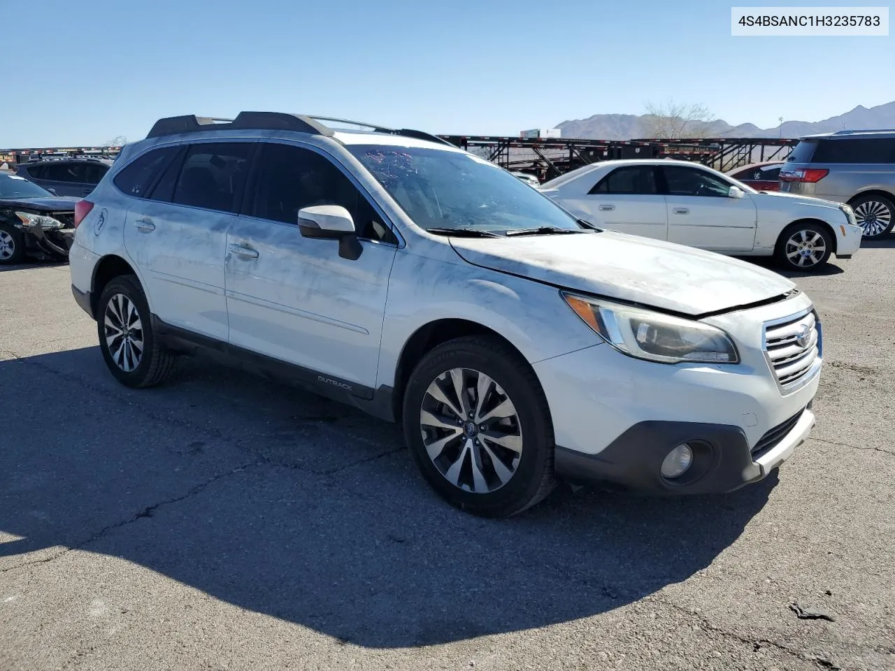 2017 Subaru Outback 2.5I Limited VIN: 4S4BSANC1H3235783 Lot: 77460054