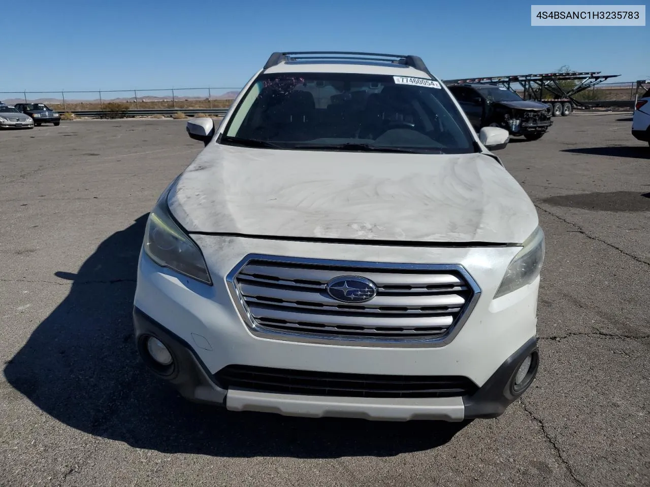 2017 Subaru Outback 2.5I Limited VIN: 4S4BSANC1H3235783 Lot: 77460054