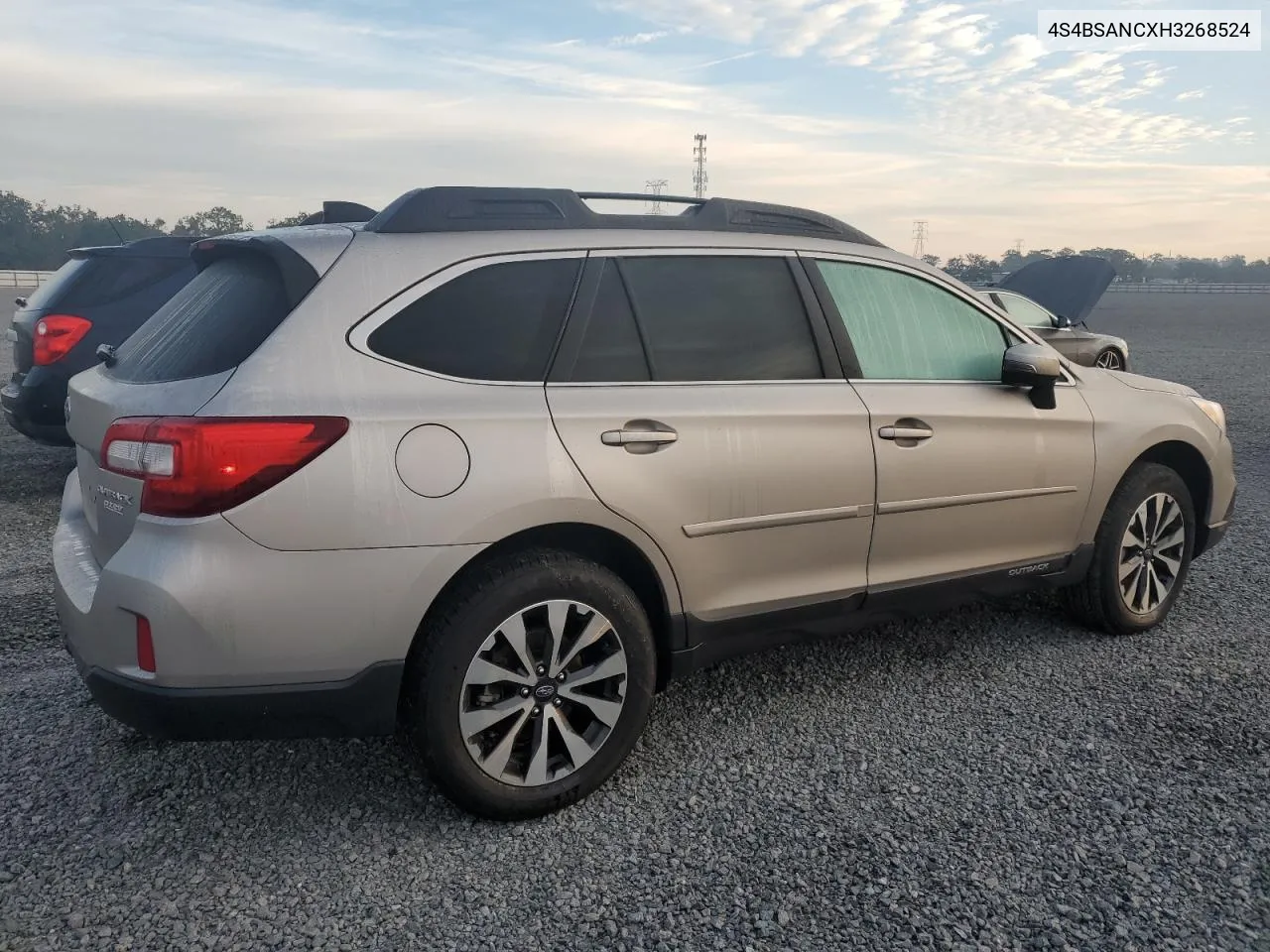 2017 Subaru Outback 2.5I Limited VIN: 4S4BSANCXH3268524 Lot: 77918124