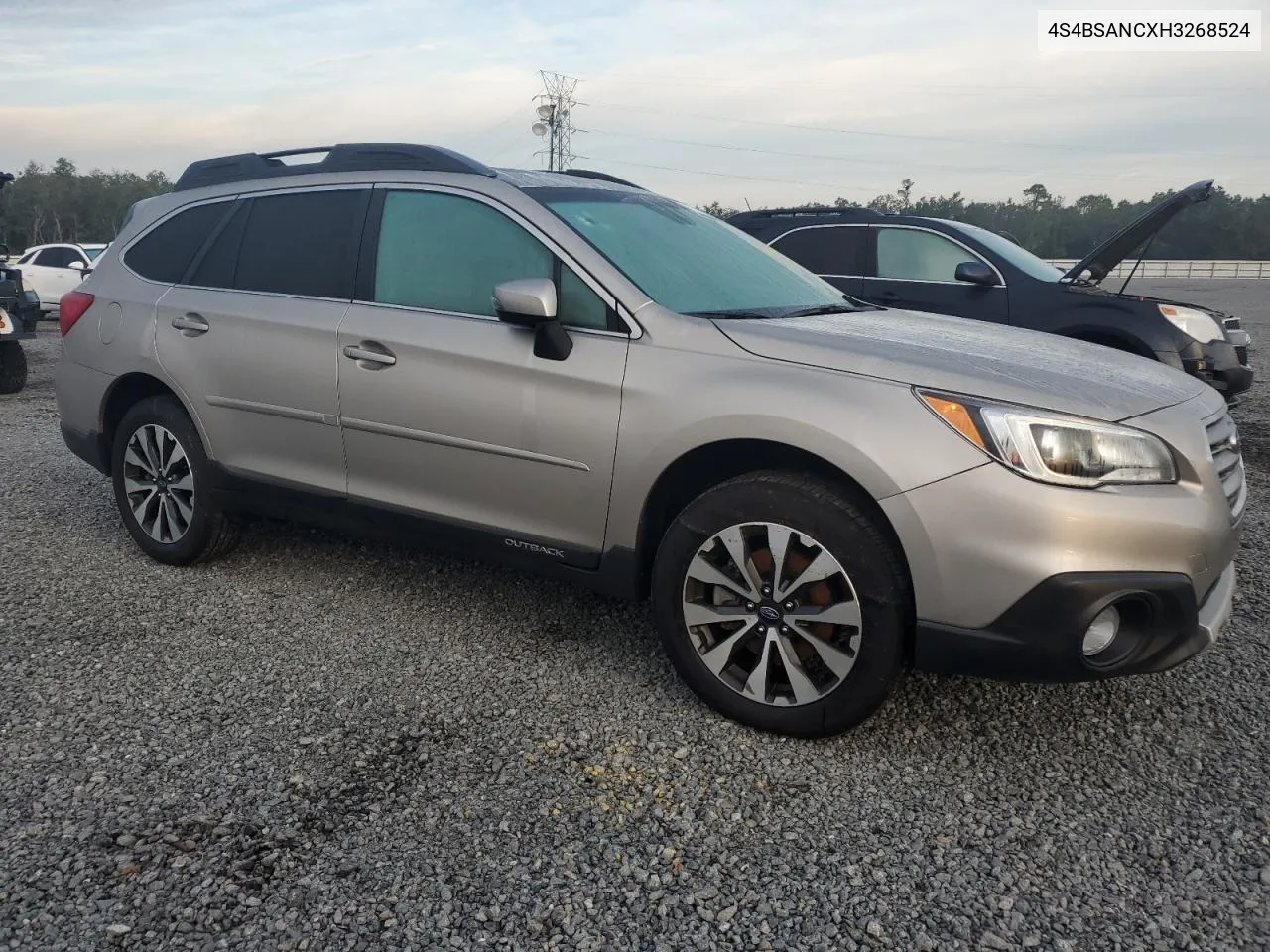 2017 Subaru Outback 2.5I Limited VIN: 4S4BSANCXH3268524 Lot: 77918124