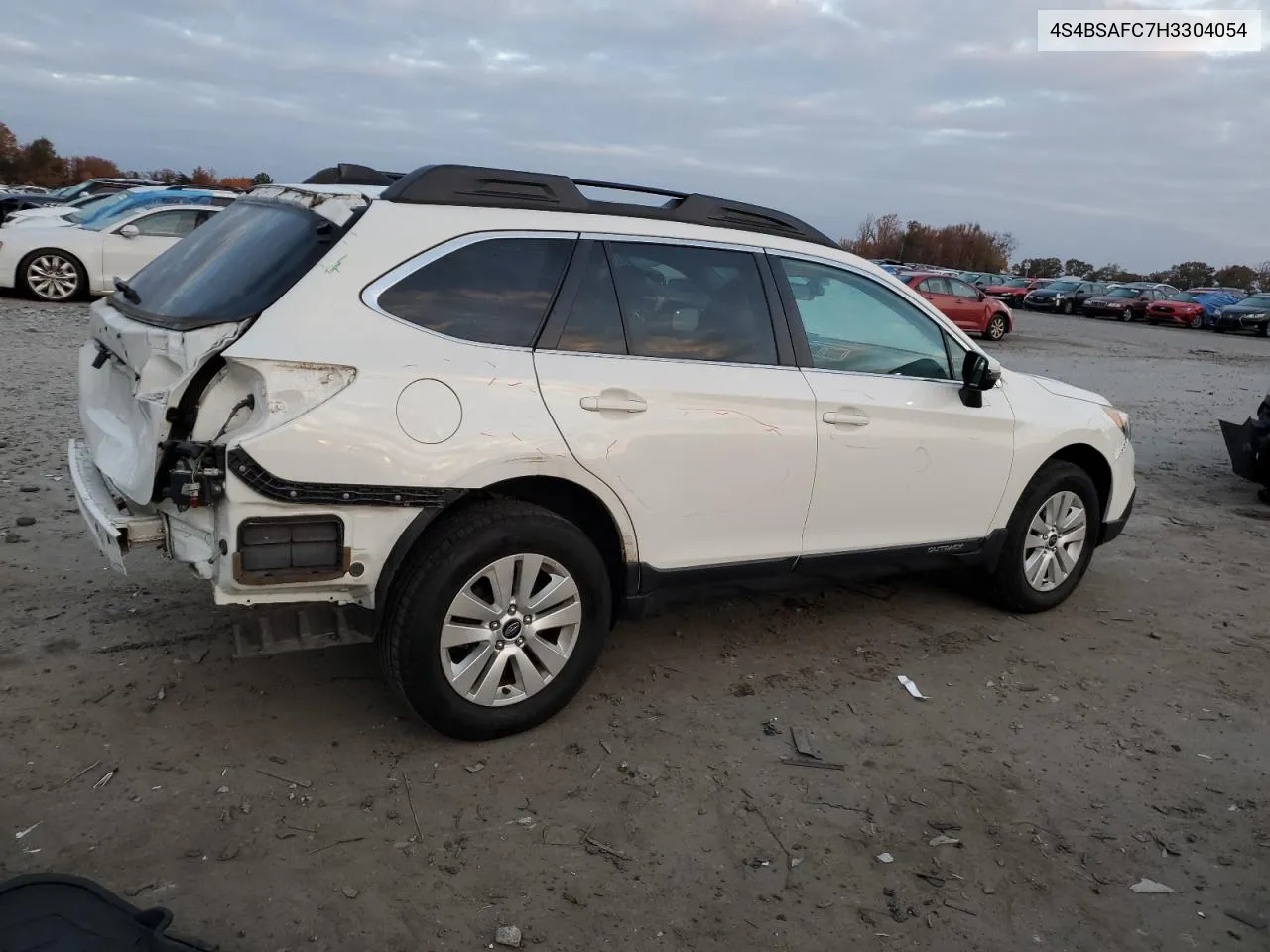 2017 Subaru Outback 2.5I Premium VIN: 4S4BSAFC7H3304054 Lot: 78261584