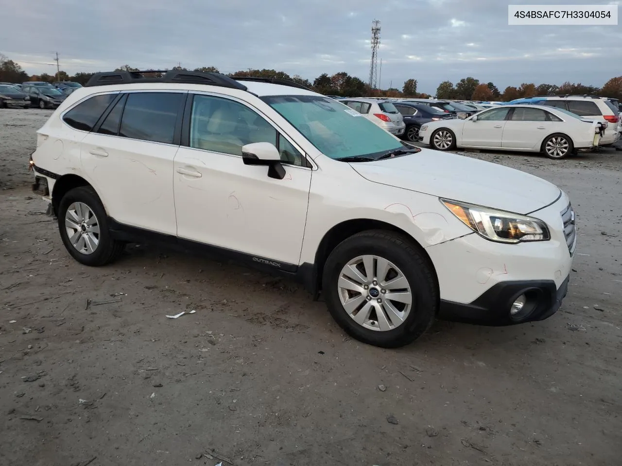 2017 Subaru Outback 2.5I Premium VIN: 4S4BSAFC7H3304054 Lot: 78261584