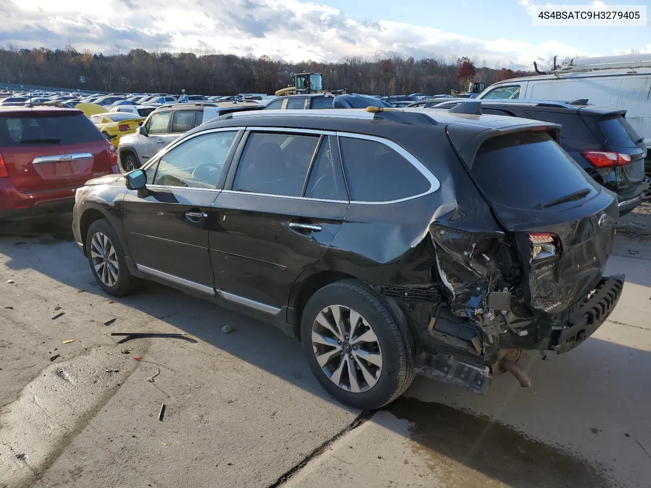 2017 Subaru Outback Touring VIN: 4S4BSATC9H3279405 Lot: 78435164