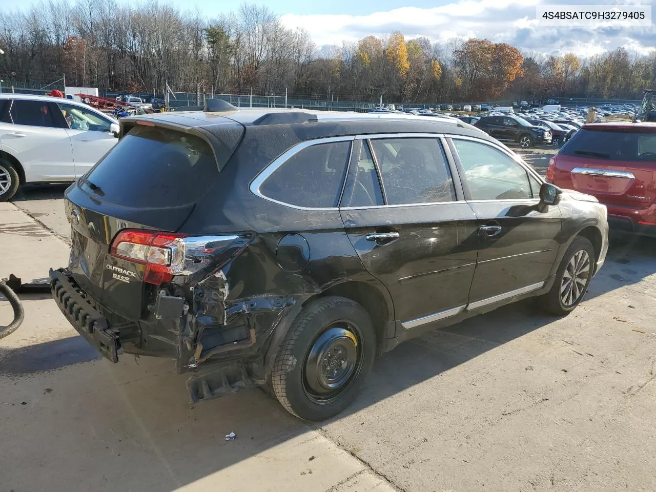 2017 Subaru Outback Touring VIN: 4S4BSATC9H3279405 Lot: 78435164