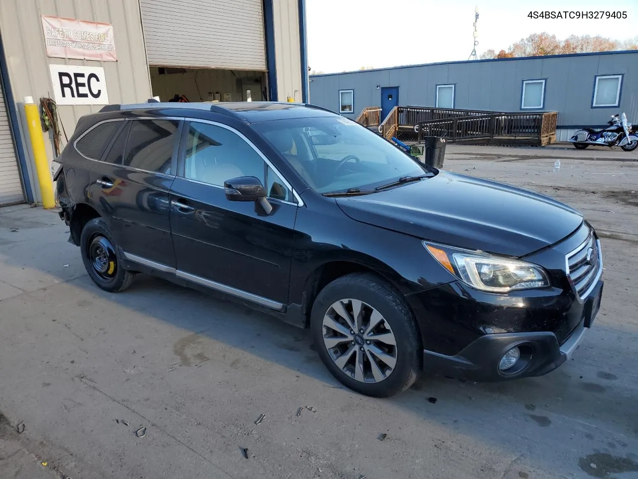 2017 Subaru Outback Touring VIN: 4S4BSATC9H3279405 Lot: 78435164