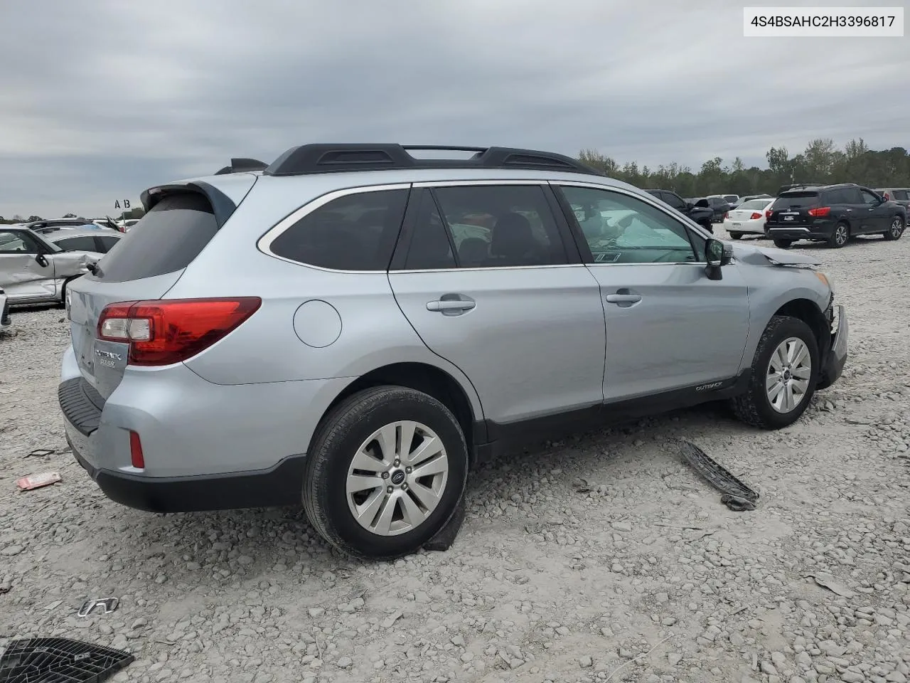 2017 Subaru Outback 2.5I Premium VIN: 4S4BSAHC2H3396817 Lot: 79036314