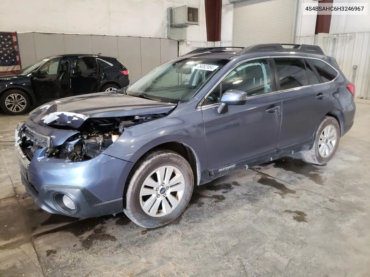 2017 Subaru Outback 2.5I Premium VIN: 4S4BSAHC6H3246967 Lot: 79082964