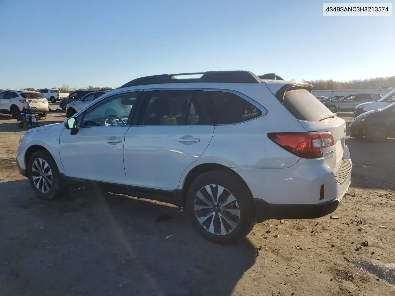 2017 Subaru Outback 2.5I Limited VIN: 4S4BSANC3H3213574 Lot: 79164984