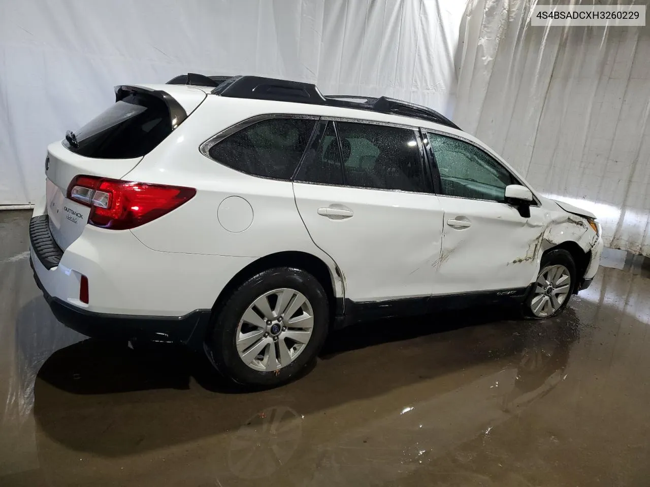 2017 Subaru Outback 2.5I Premium VIN: 4S4BSADCXH3260229 Lot: 79275394