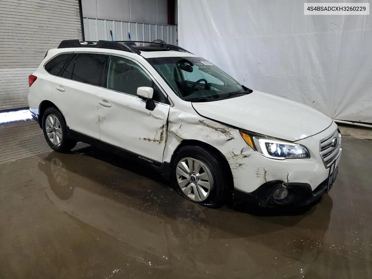 2017 Subaru Outback 2.5I Premium VIN: 4S4BSADCXH3260229 Lot: 79275394