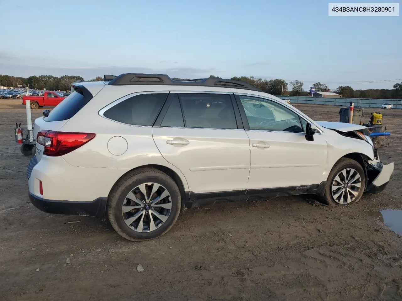 2017 Subaru Outback 2.5I Limited VIN: 4S4BSANC8H3280901 Lot: 79338984