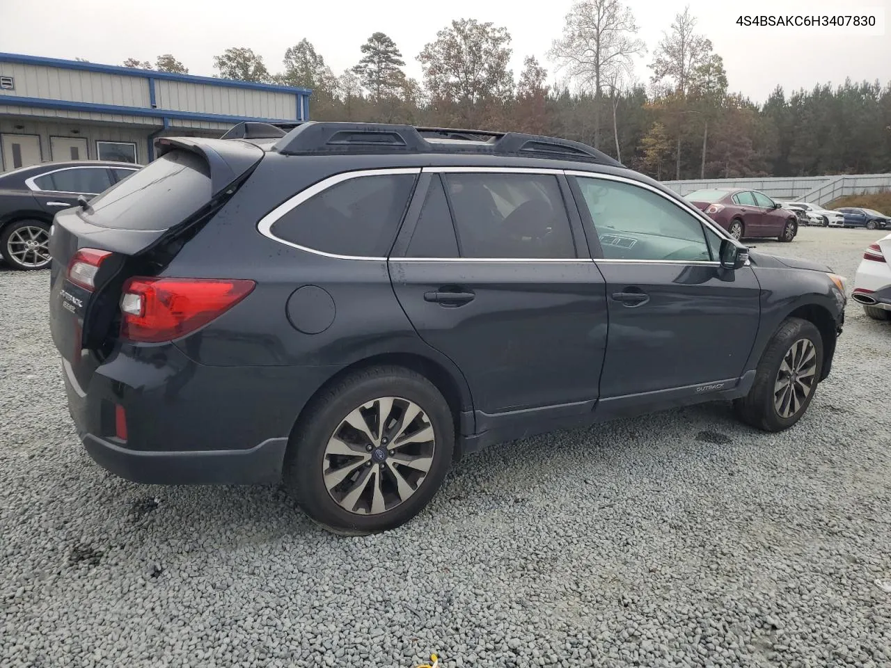 2017 Subaru Outback 2.5I Limited VIN: 4S4BSAKC6H3407830 Lot: 79391304