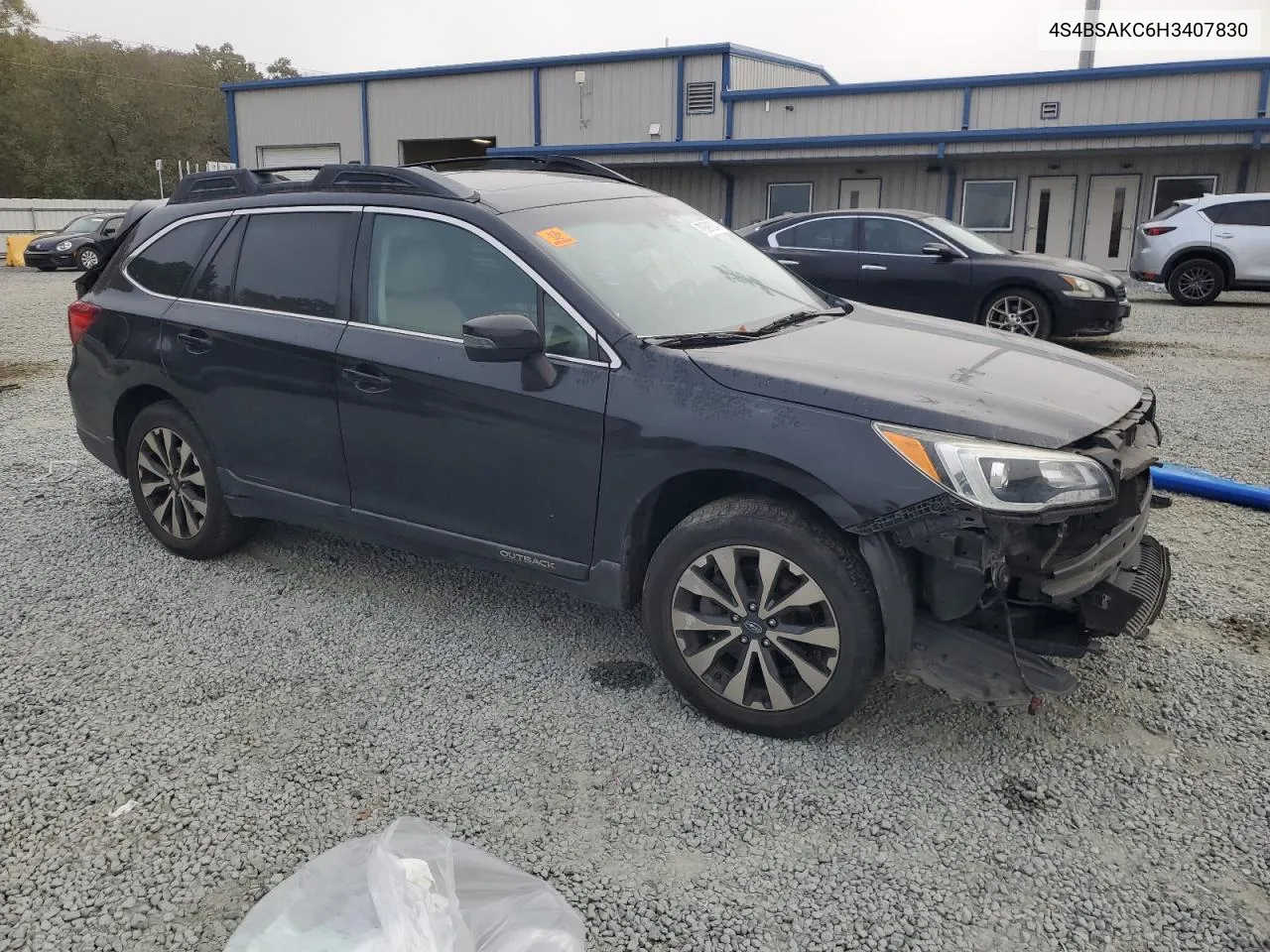 2017 Subaru Outback 2.5I Limited VIN: 4S4BSAKC6H3407830 Lot: 79391304