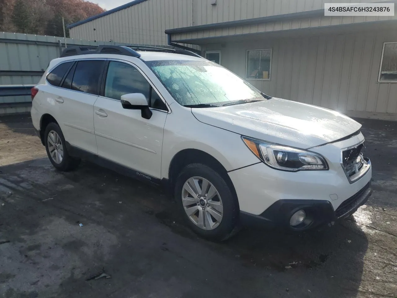 2017 Subaru Outback 2.5I Premium VIN: 4S4BSAFC6H3243876 Lot: 79590604