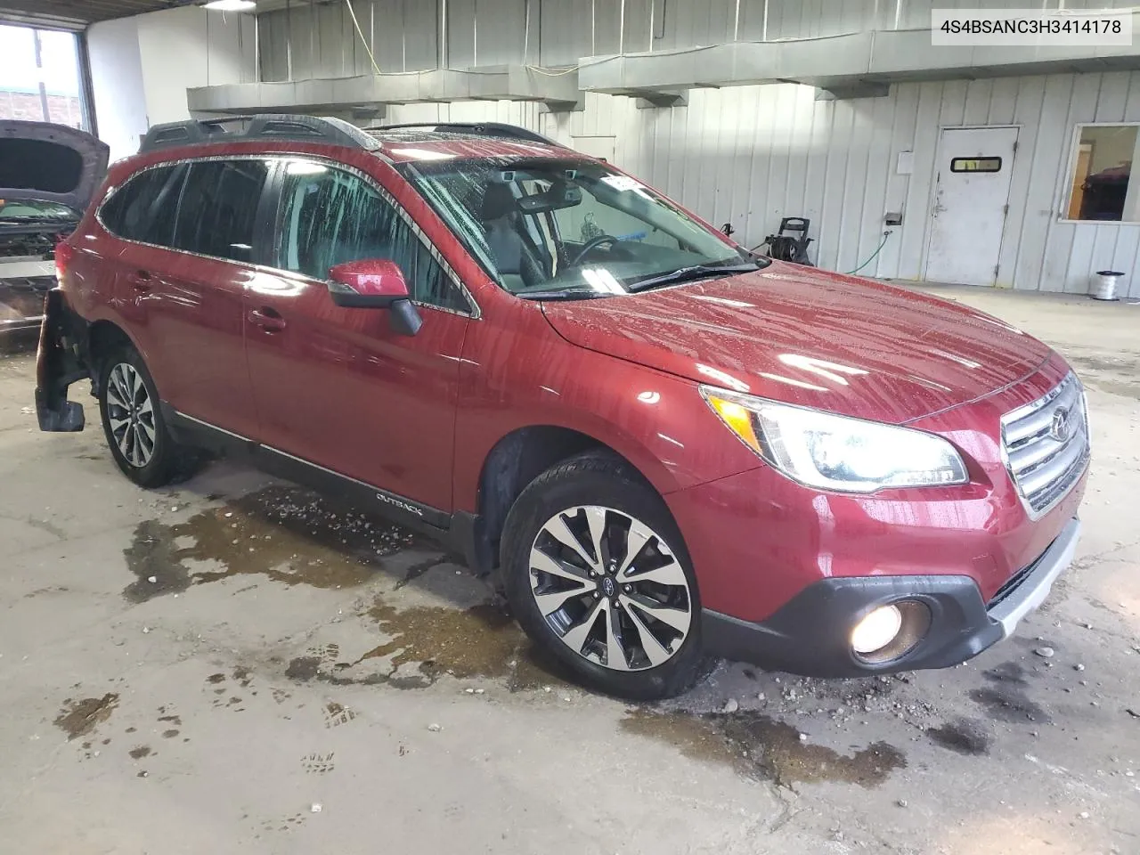 2017 Subaru Outback 2.5I Limited VIN: 4S4BSANC3H3414178 Lot: 79881264