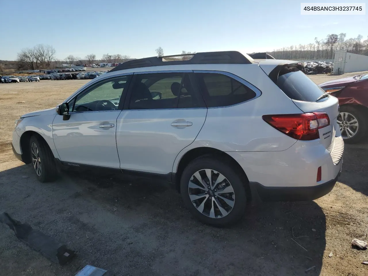 2017 Subaru Outback 2.5I Limited VIN: 4S4BSANC3H3237745 Lot: 80022364