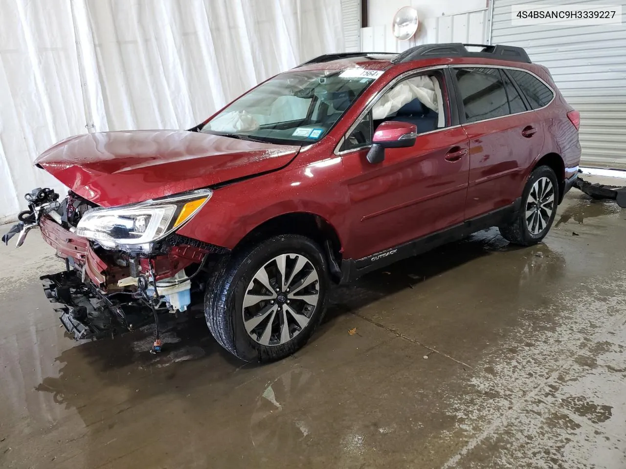 2017 Subaru Outback 2.5I Limited VIN: 4S4BSANC9H3339227 Lot: 80561564