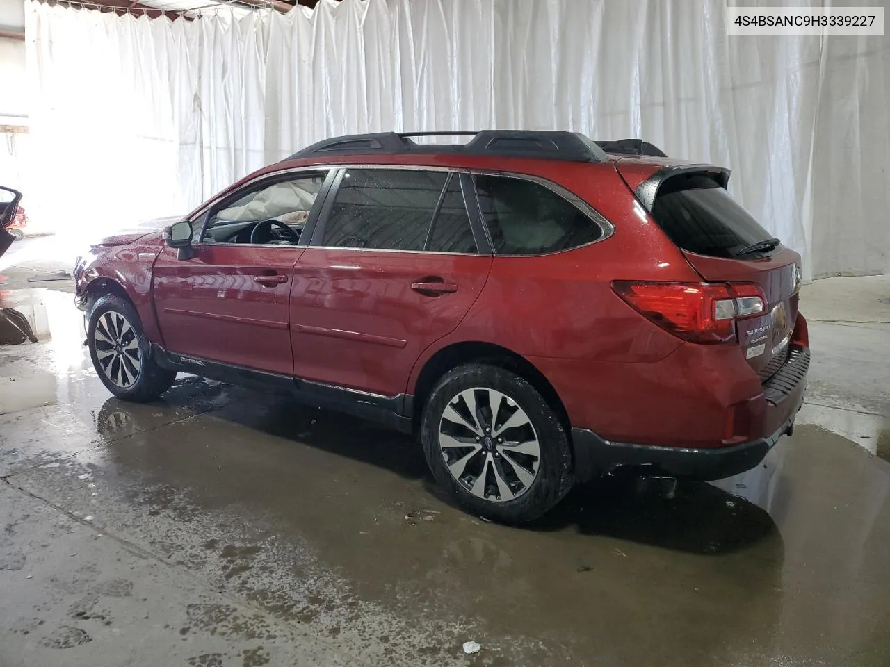 2017 Subaru Outback 2.5I Limited VIN: 4S4BSANC9H3339227 Lot: 80561564