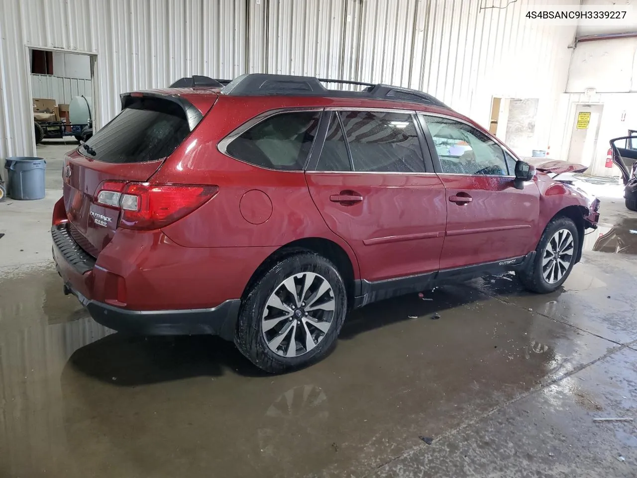 2017 Subaru Outback 2.5I Limited VIN: 4S4BSANC9H3339227 Lot: 80561564