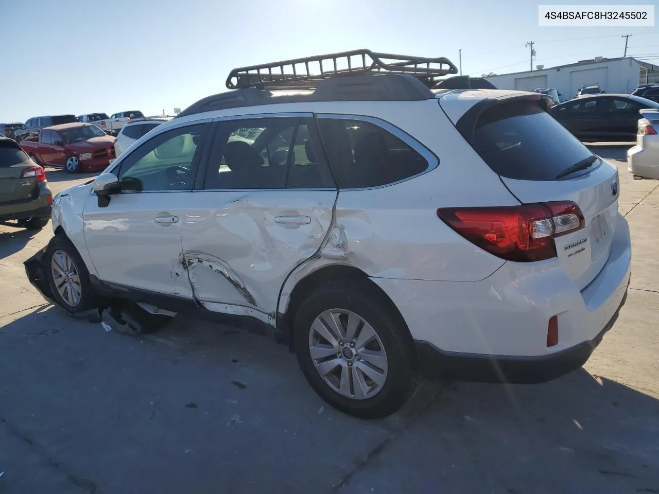 2017 Subaru Outback 2.5I Premium VIN: 4S4BSAFC8H3245502 Lot: 81147154