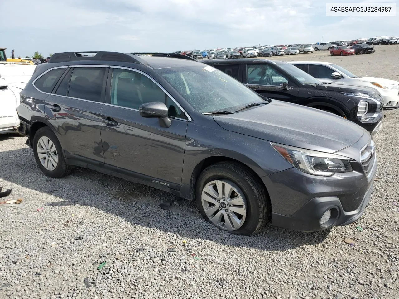 2018 Subaru Outback 2.5I Premium VIN: 4S4BSAFC3J3284987 Lot: 50894834