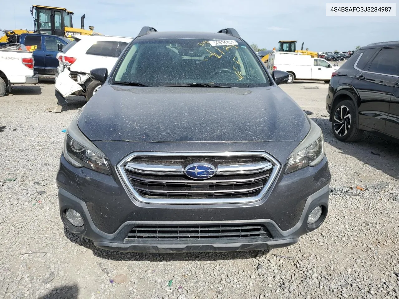 2018 Subaru Outback 2.5I Premium VIN: 4S4BSAFC3J3284987 Lot: 50894834