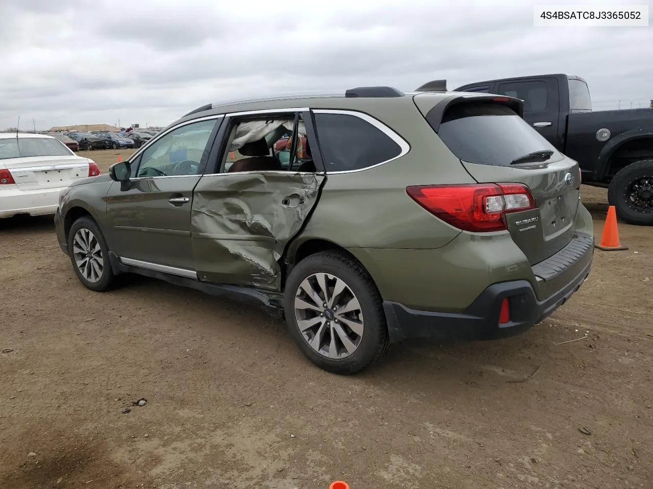 2018 Subaru Outback Touring VIN: 4S4BSATC8J3365052 Lot: 51210314