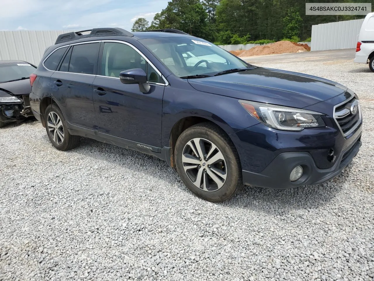 4S4BSAKC0J3324741 2018 Subaru Outback 2.5I Limited