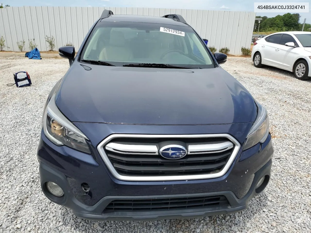 4S4BSAKC0J3324741 2018 Subaru Outback 2.5I Limited