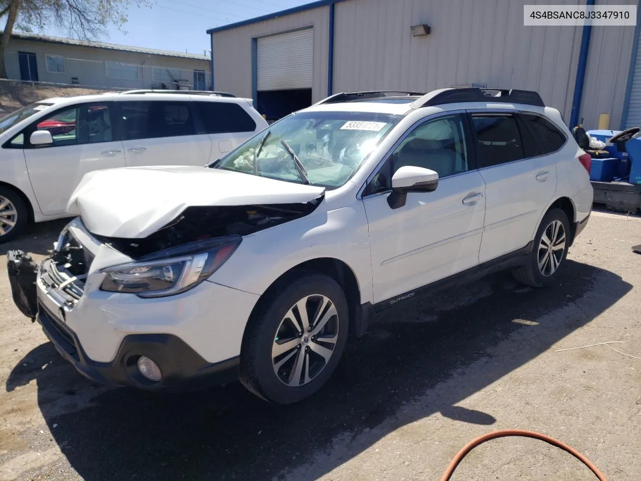 4S4BSANC8J3347910 2018 Subaru Outback 2.5I Limited