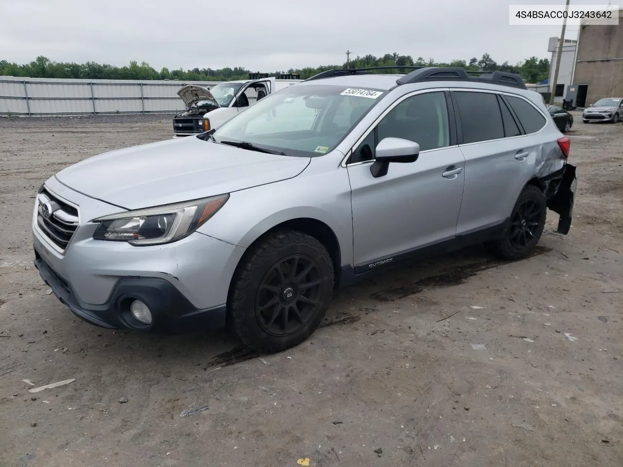 2018 Subaru Outback 2.5I Premium VIN: 4S4BSACC0J3243642 Lot: 55014764