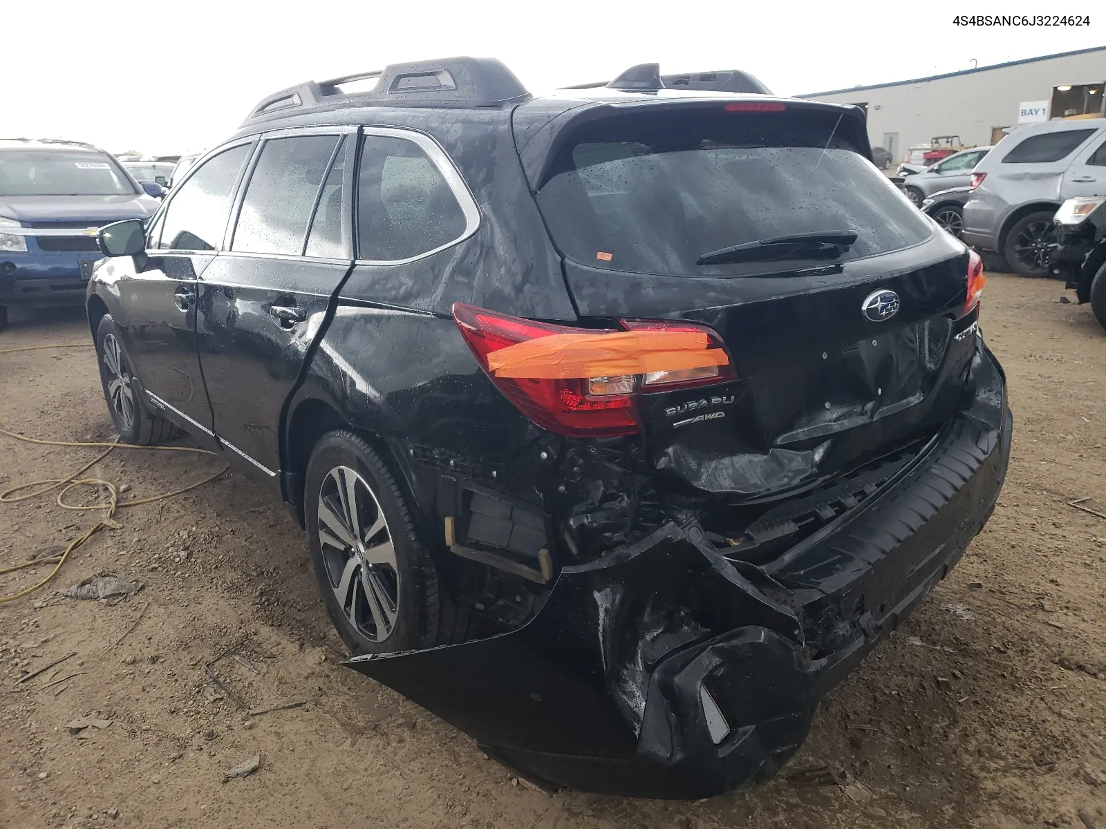 2018 Subaru Outback 2.5I Limited VIN: 4S4BSANC6J3224624 Lot: 56109764