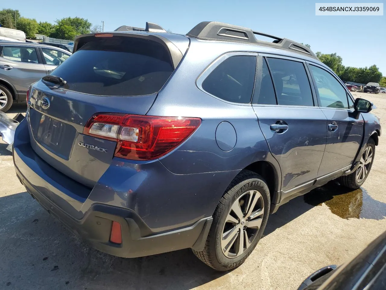 2018 Subaru Outback 2.5I Limited VIN: 4S4BSANCXJ3359069 Lot: 59255034