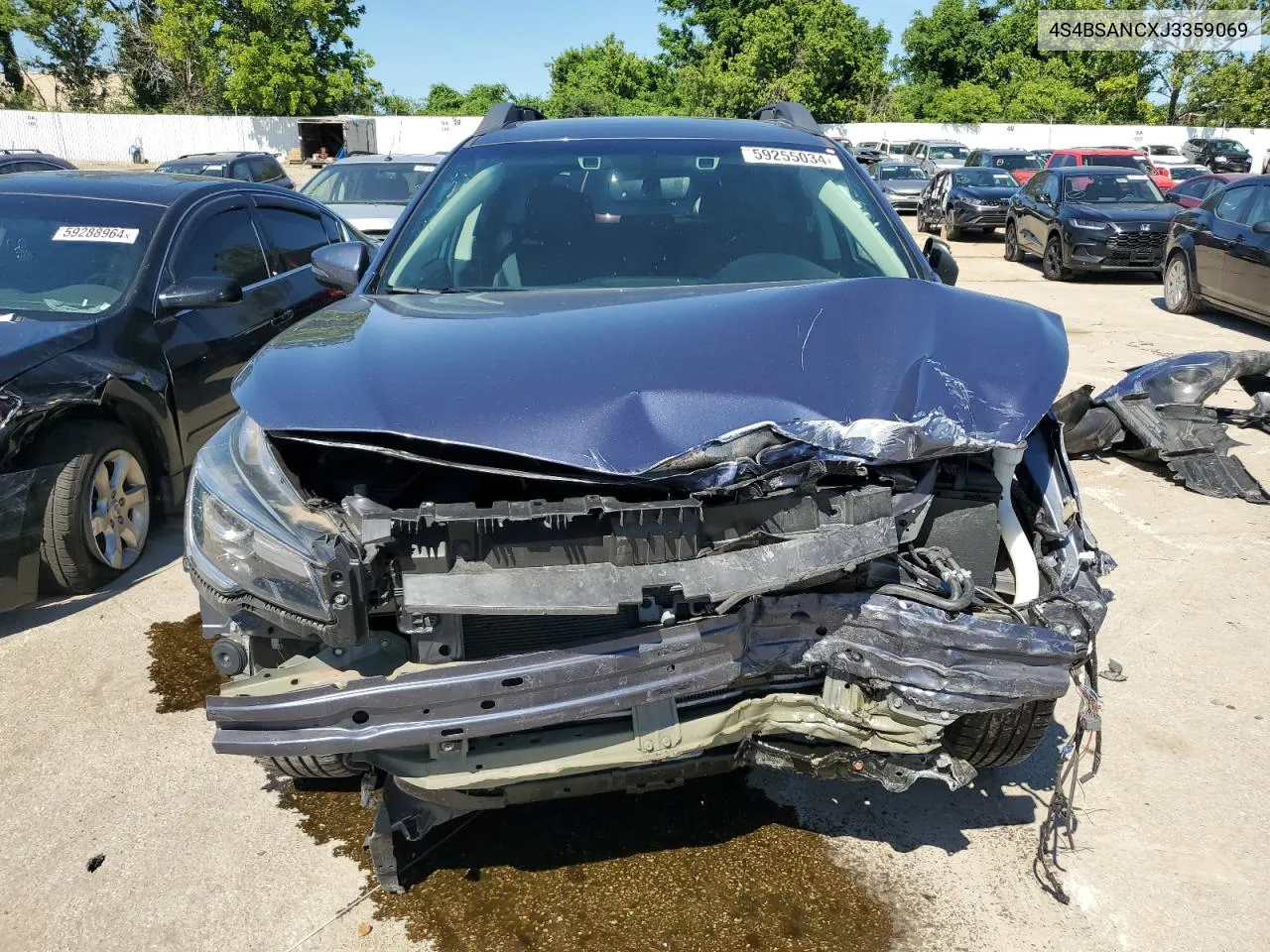 2018 Subaru Outback 2.5I Limited VIN: 4S4BSANCXJ3359069 Lot: 59255034