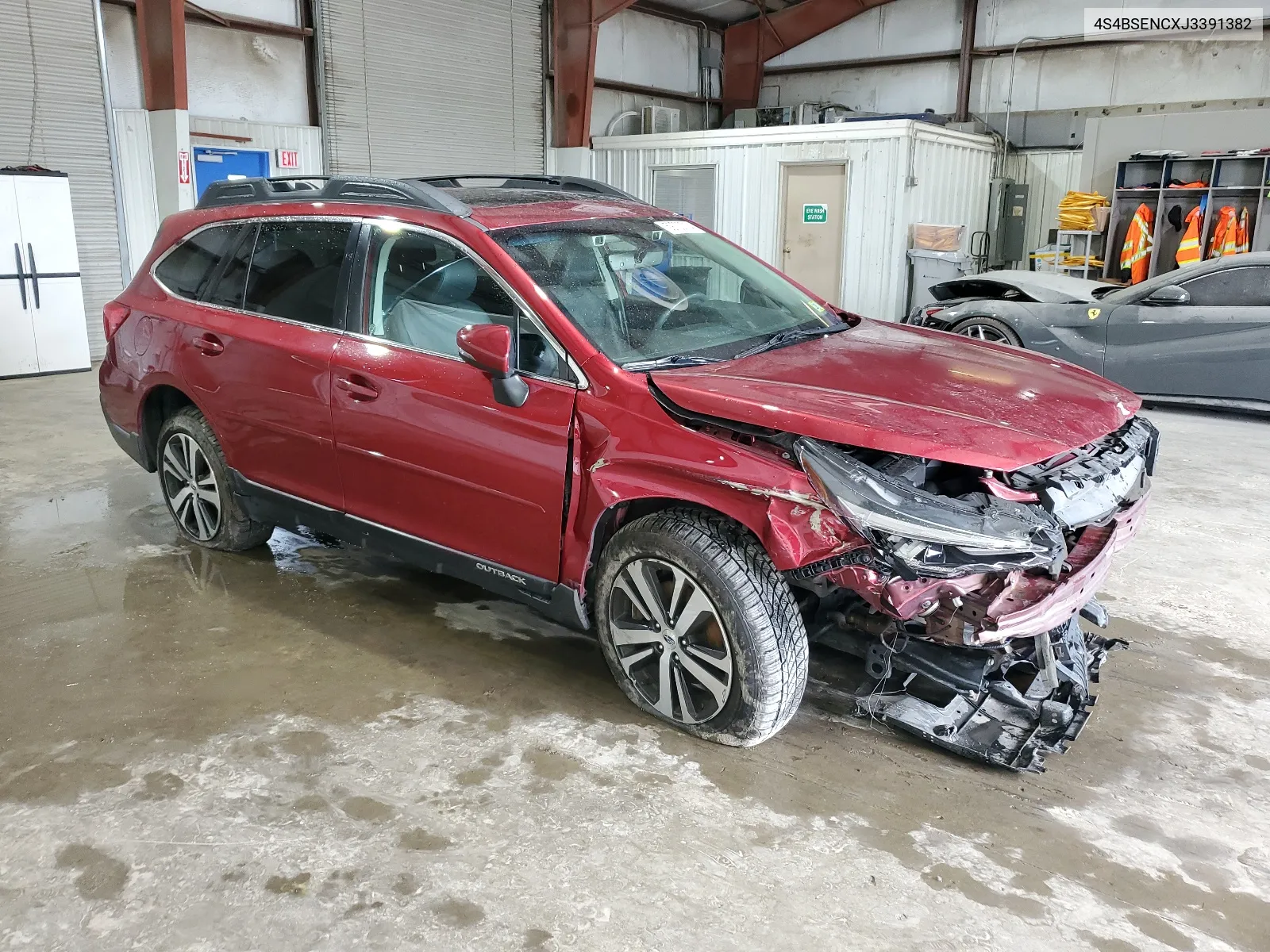 2018 Subaru Outback 3.6R Limited VIN: 4S4BSENCXJ3391382 Lot: 59702014