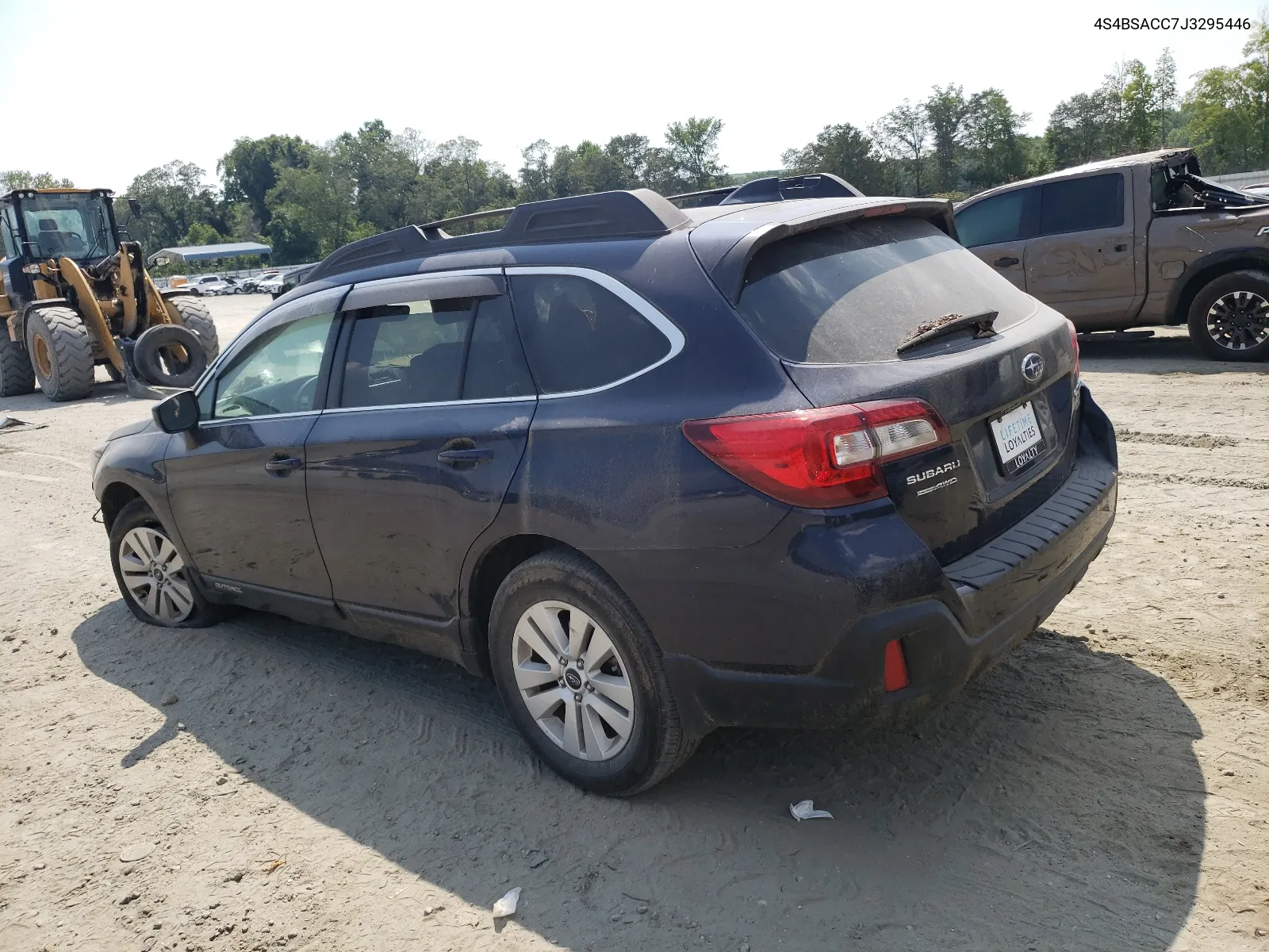 2018 Subaru Outback 2.5I Premium VIN: 4S4BSACC7J3295446 Lot: 62250634