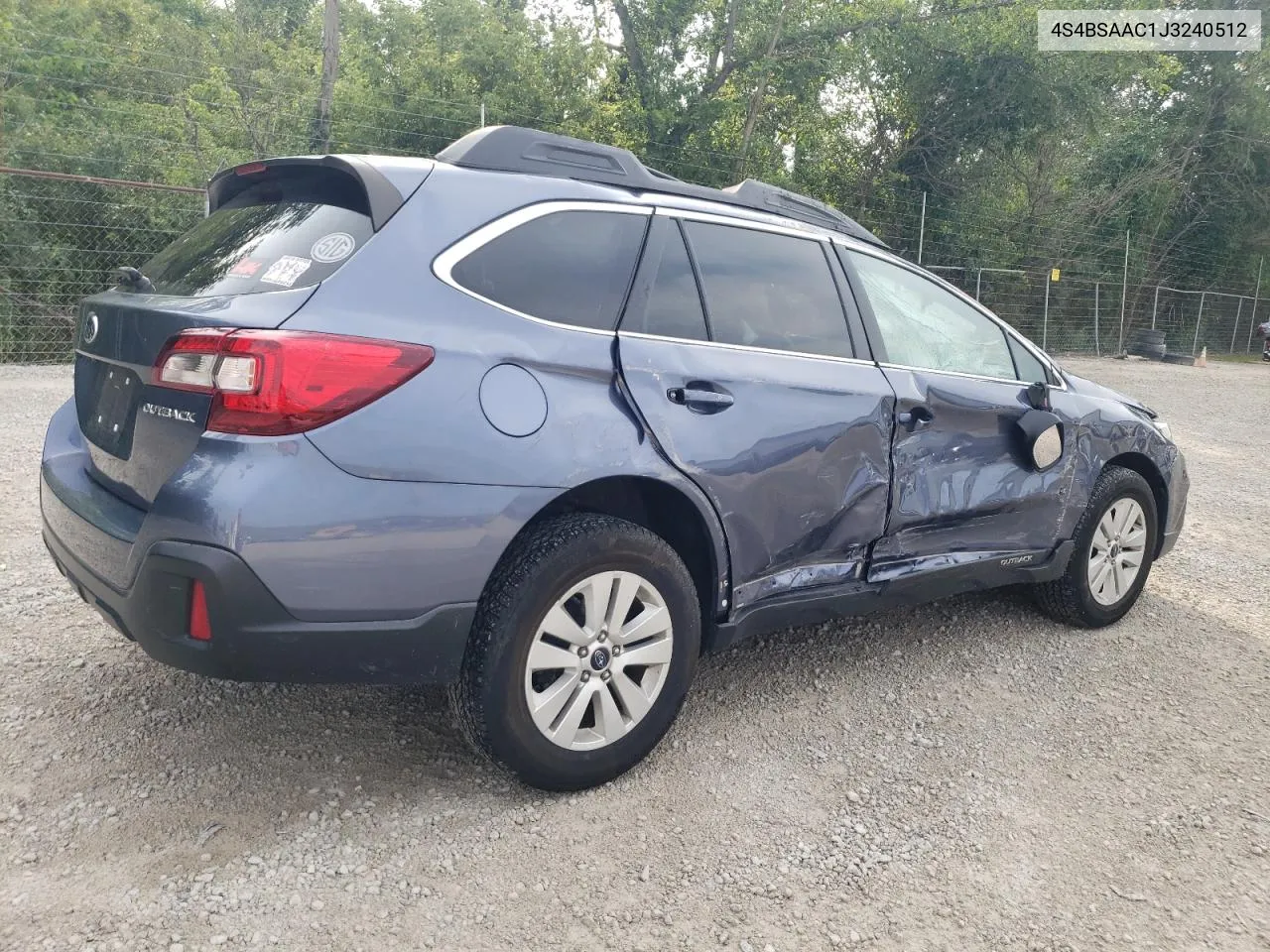 2018 Subaru Outback 2.5I VIN: 4S4BSAAC1J3240512 Lot: 63204374