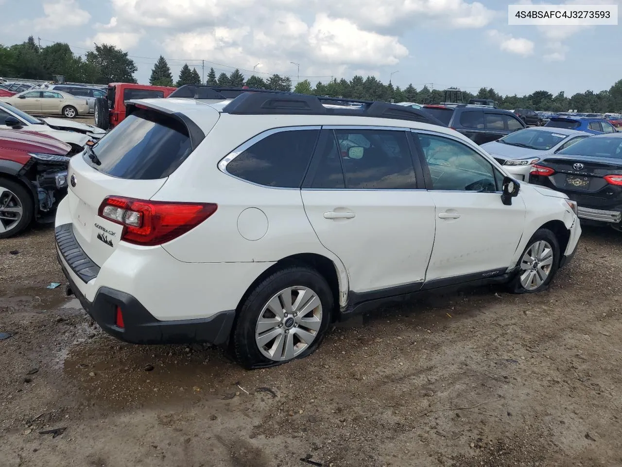 4S4BSAFC4J3273593 2018 Subaru Outback 2.5I Premium